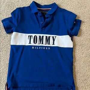 Tommy Hilfiger Kids Blue Polo Shirt
